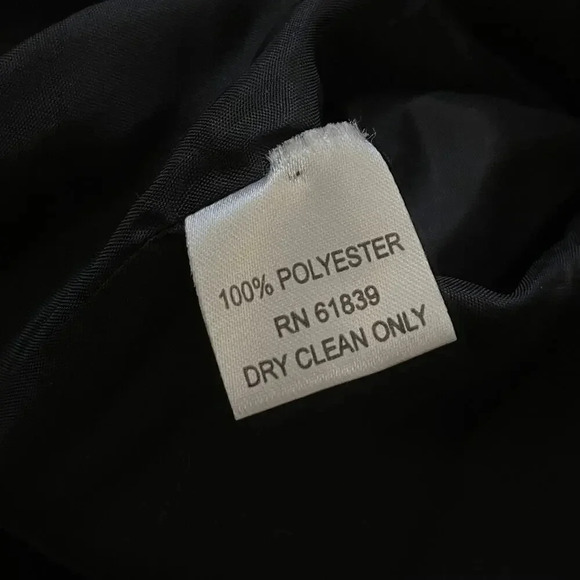 Rickie Freeman for Teri Jon Cocktail Evening Wrap Midi Dress - Black - Sz 2 - Picture 5 of 6